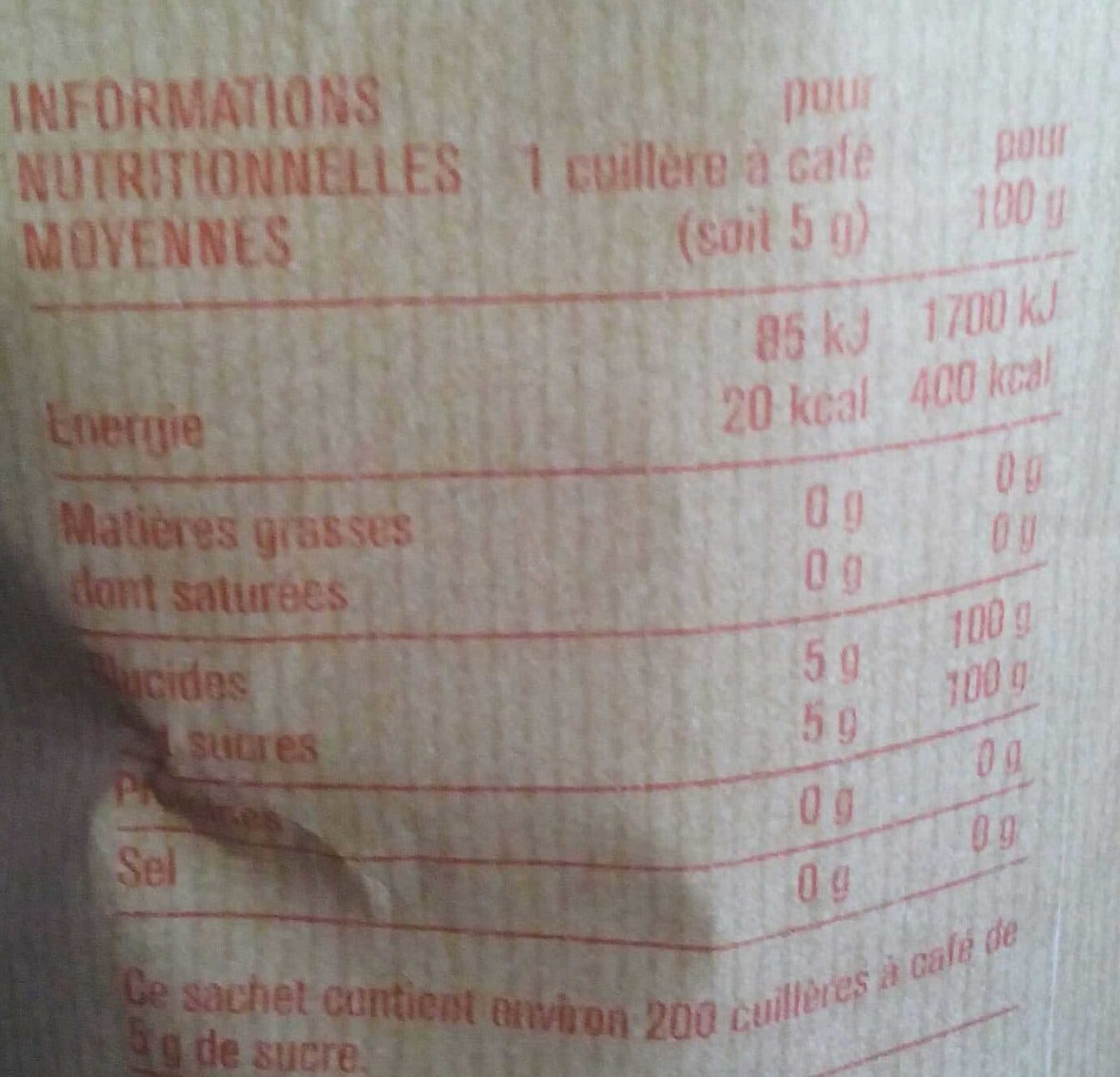 Monoprix P'tit Prix - Sucre en poudre packshot