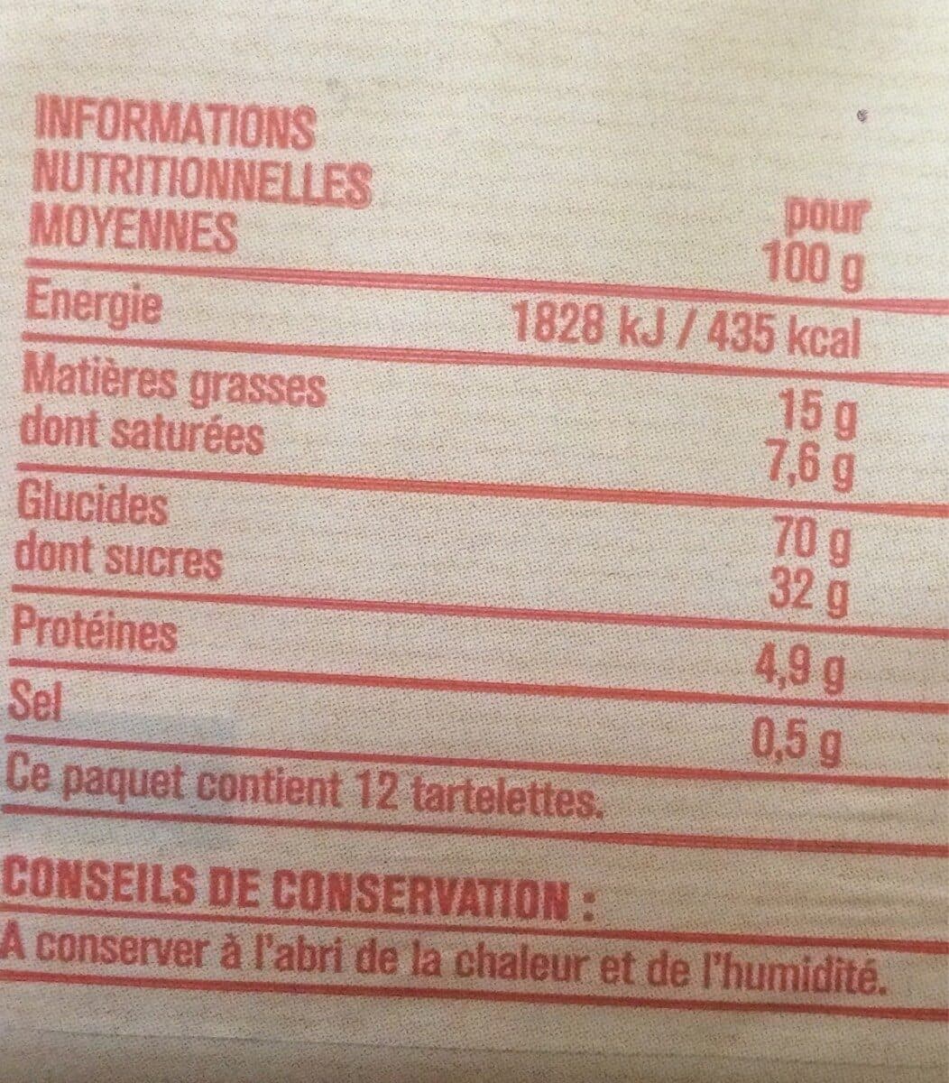 Monoprix Tartelettes fraise packshot