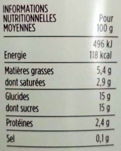 Monoprix Yaourt brassé gourmand mangue et jus de clémentine packshot