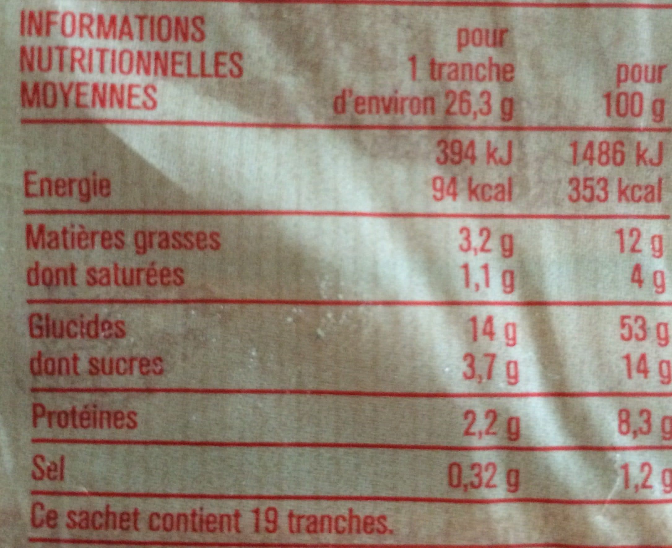 Monoprix P'tit prix Brioche tranchée aux Œufs Frais packshot