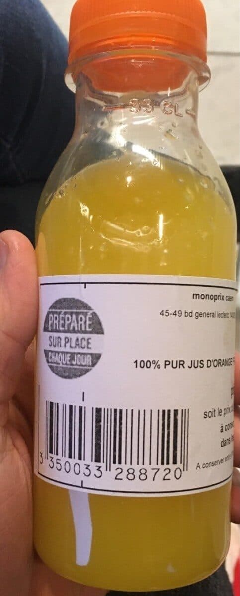 Monoprix Oranges packshot