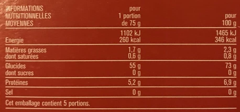 Monoprix Couscous semoule de maïs packshot