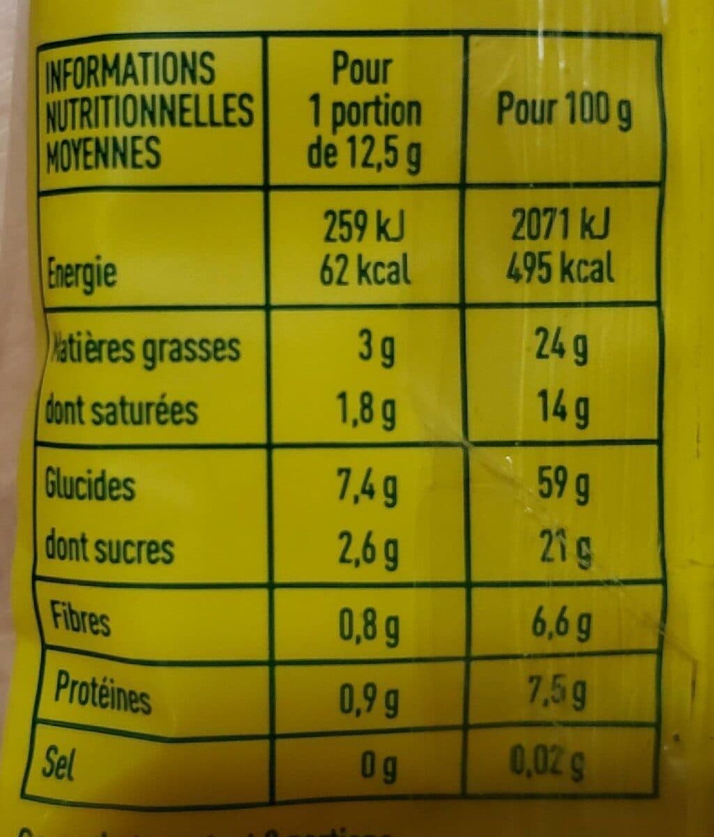 Monoprix Galettes de riz nappées au chocolat noir packshot
