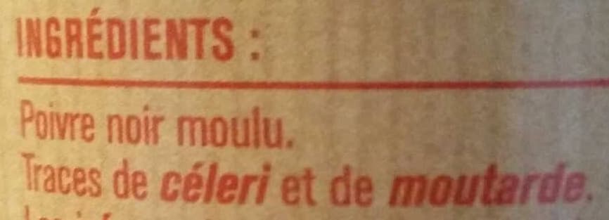 Monoprix Poivre Noir Moulu packshot