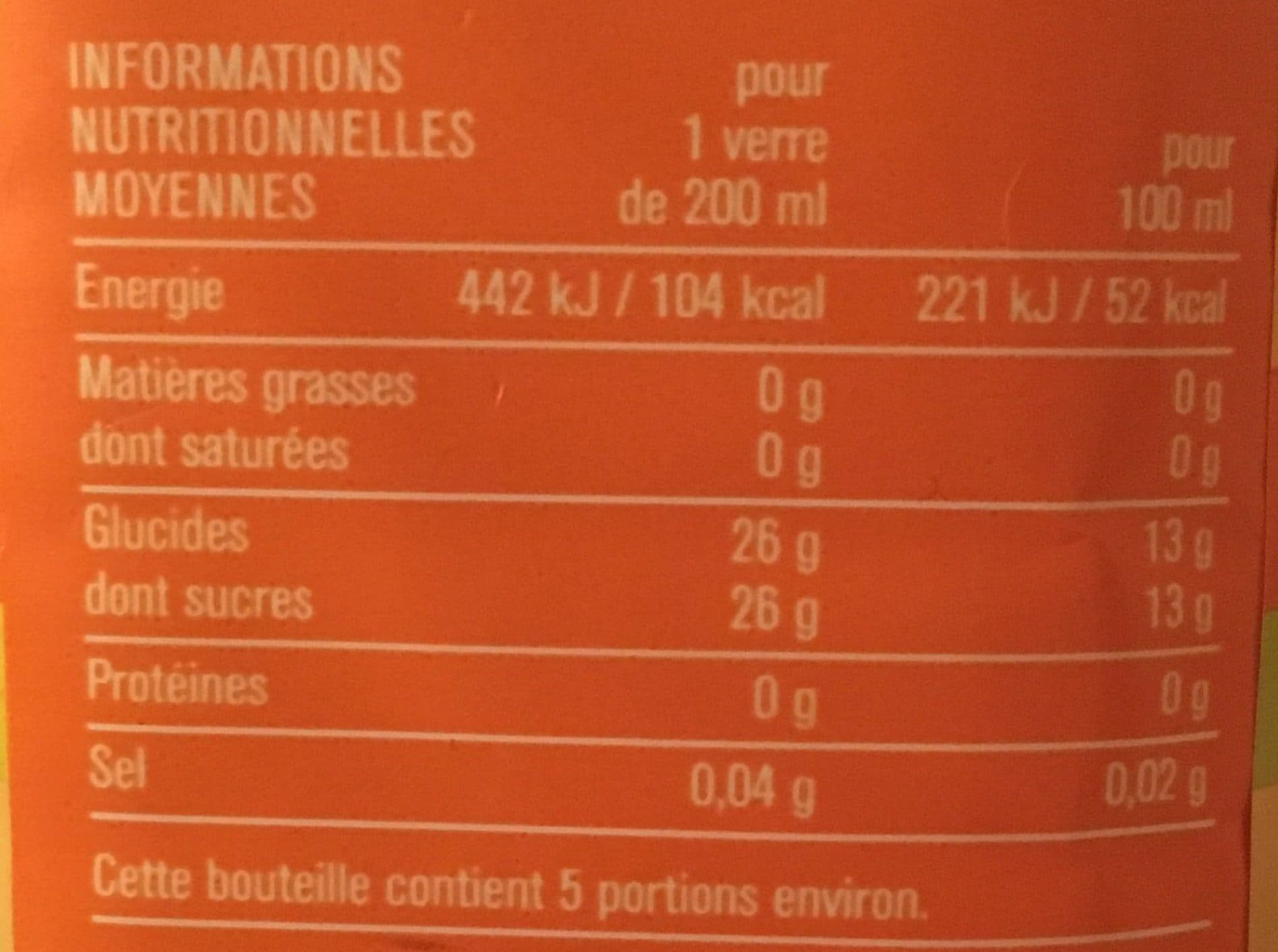 Monoprix 100% Pur jus Clémentine, Raisin et Orange packshot