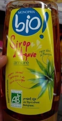 Monoprix Sirop d'agave packshot