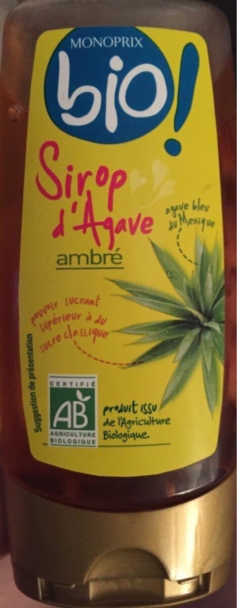 Monoprix Sirop d'agave packshot