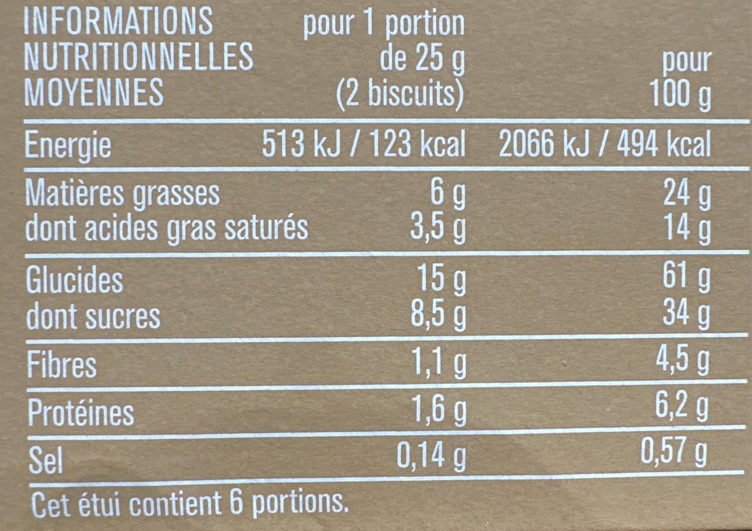 Monoprix Petits beurre croustillants tablette de chocolat noir packshot