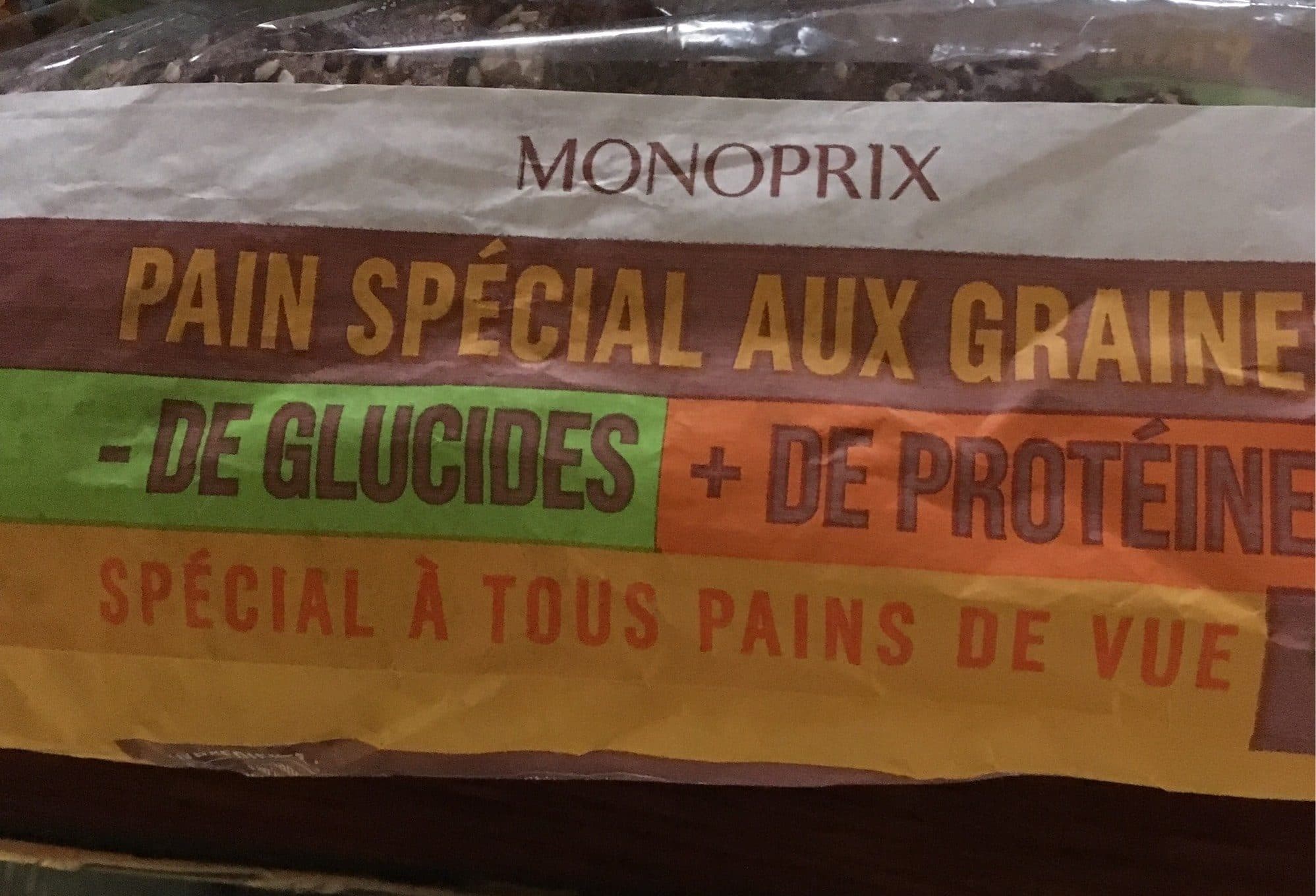 Monoprix Pain spécial aux graines packshot