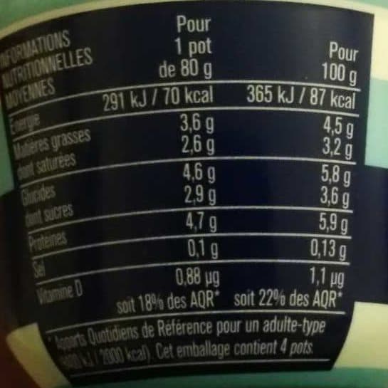 Monoprix Fromage blanc brebis packshot