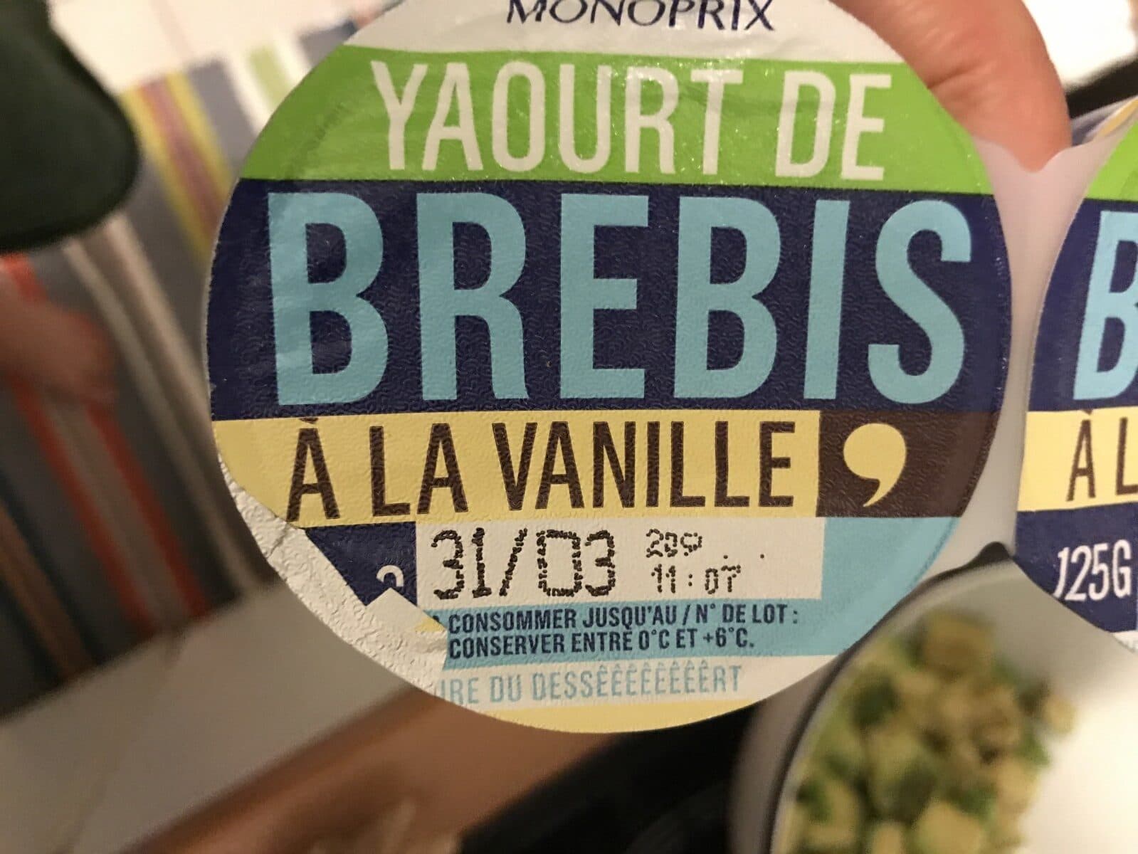 Monoprix Yaourt de brebis à la vanille packshot