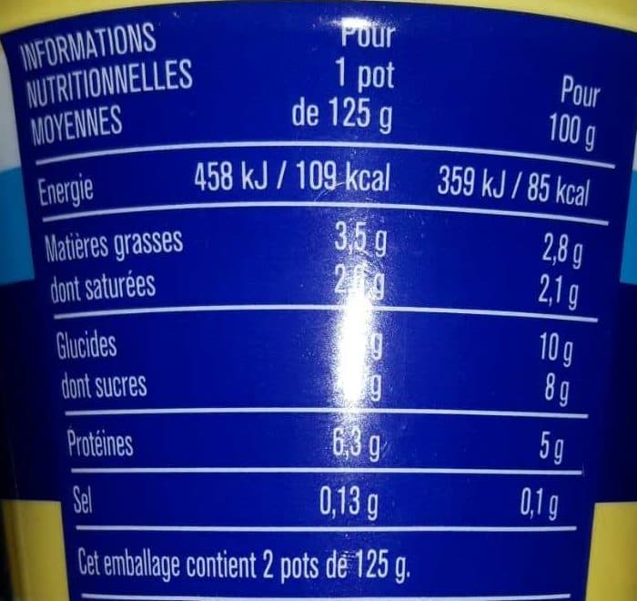 Monoprix Yaourt de brebis à la vanille packshot