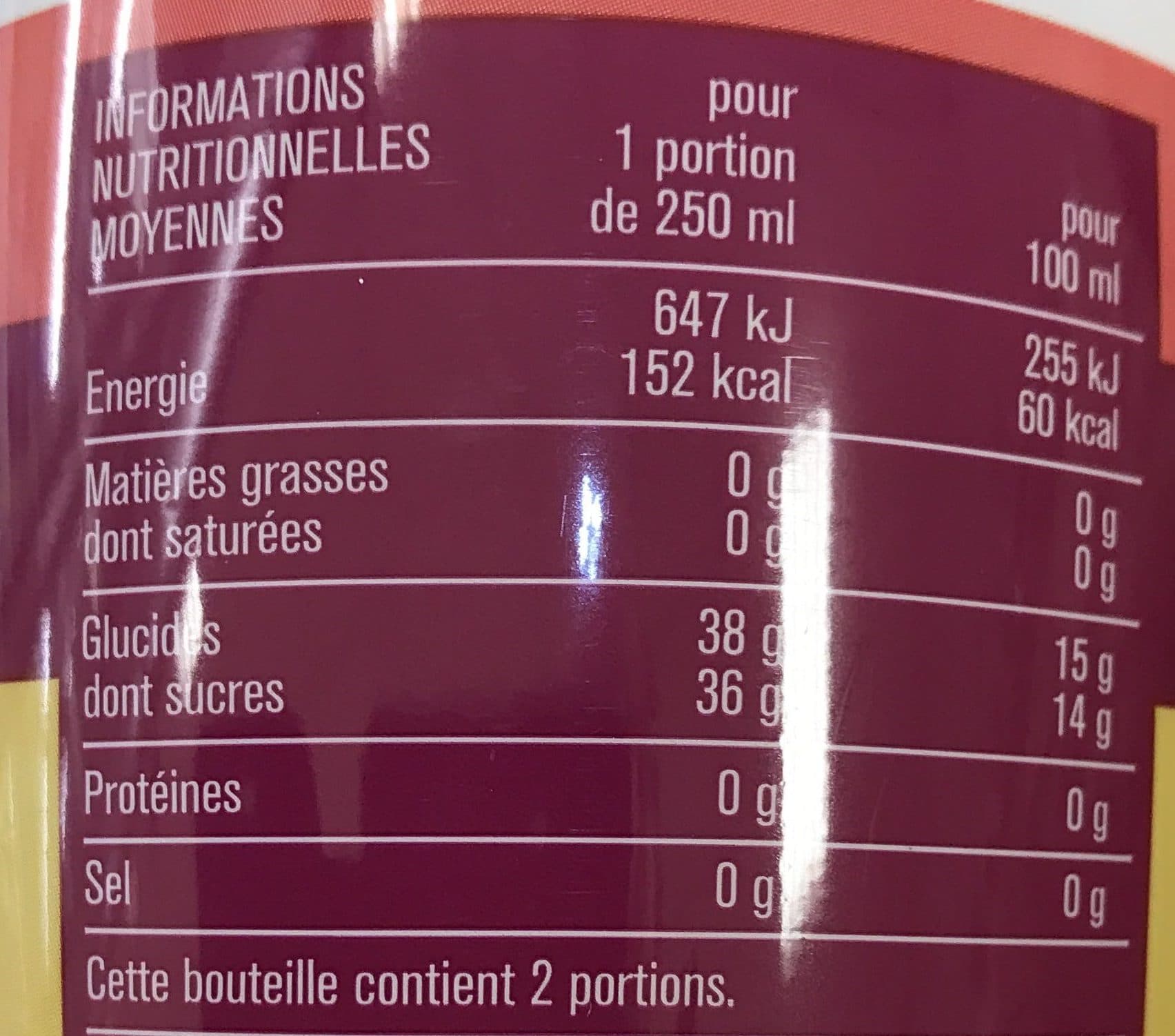 Monoprix Pur jus de grenade packshot
