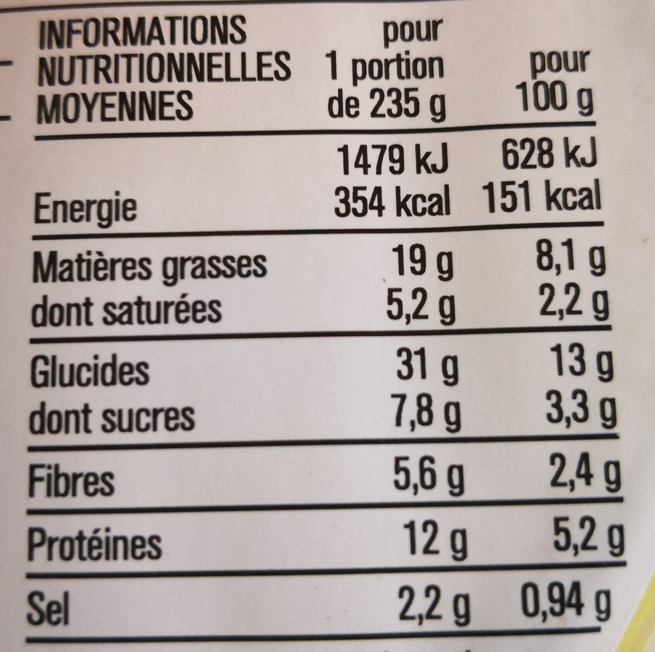 Monop'daily Salade de perles, légumes verts et saumon fumé packshot