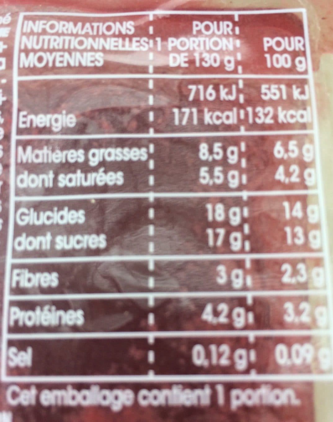 Monop'daily Perles De Chia Framboise packshot