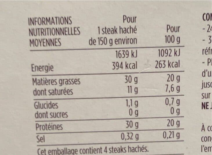 Monoprix Steaks hachés Black Angus pur boeuf façon bouchère packshot