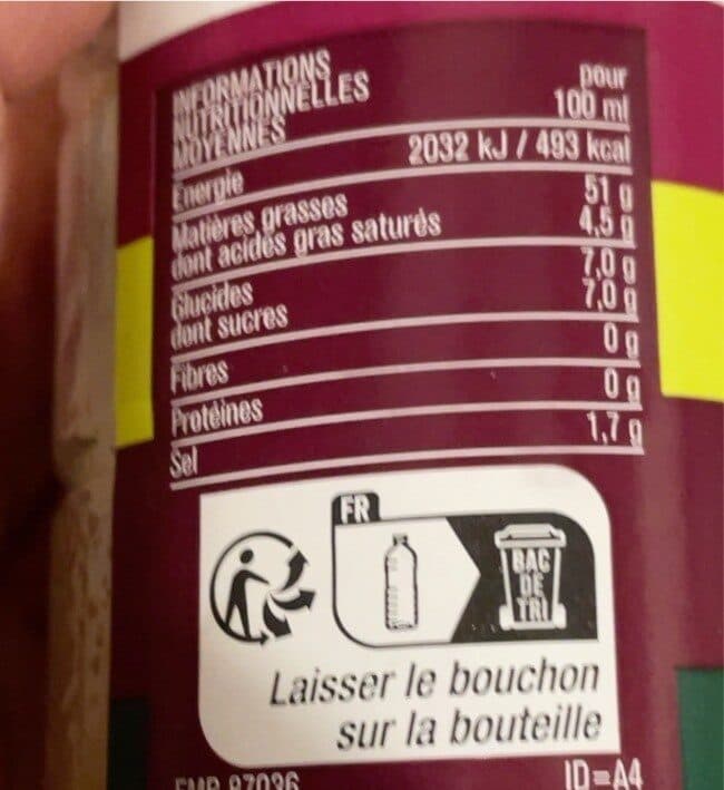 Monoprix Sauce Vinaigrette Balsamique packshot