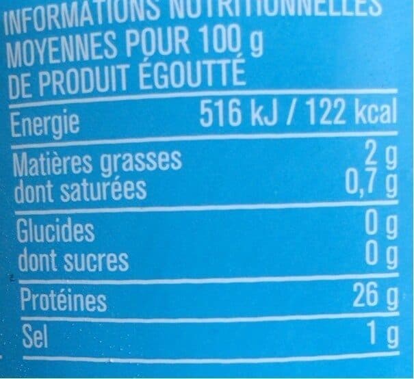 Monoprix Thon Albacore Au Naturel packshot
