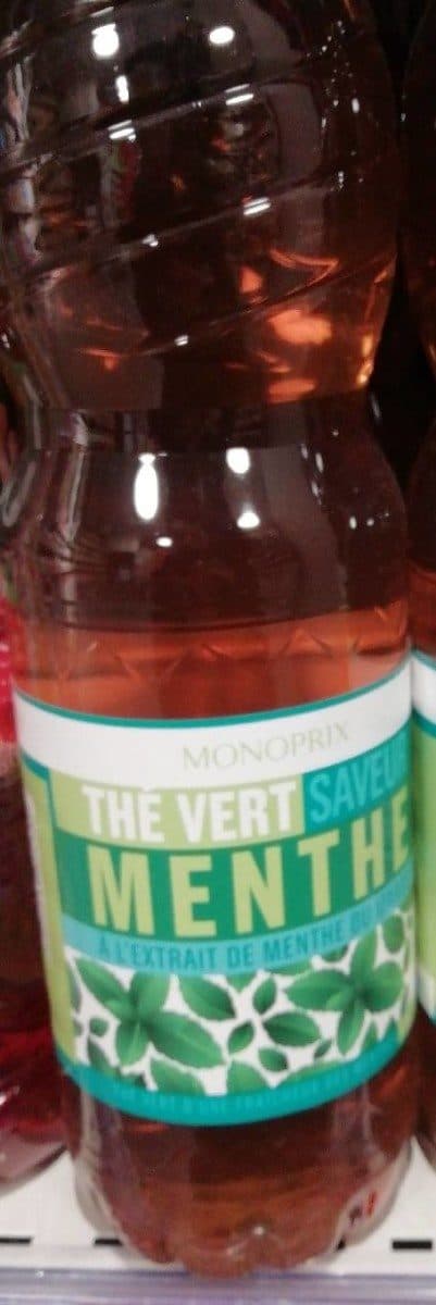 Monoprix The vert saveur menthe packshot