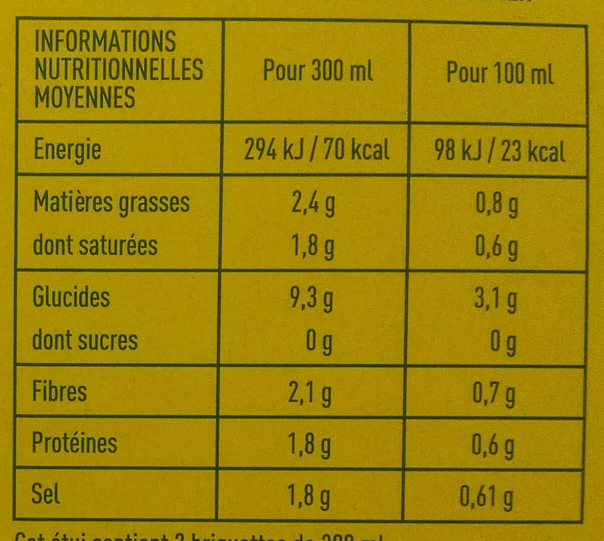 Monoprix Velouté Champignons de Paris packshot
