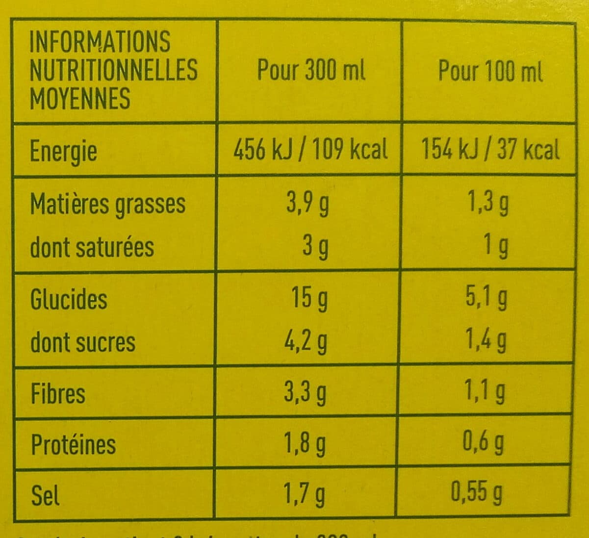 Monoprix Velouté Potiron & Carottes packshot