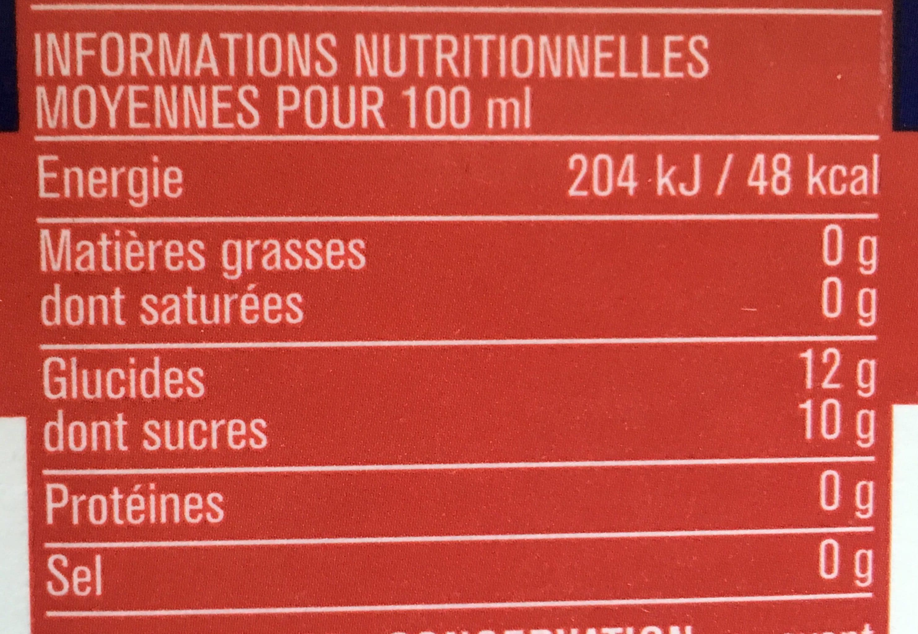 Monoprix Pomme Cassis Framboise packshot