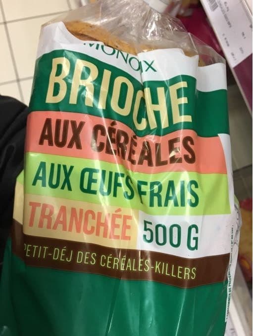 Monoprix Brioche Aux Cereales packshot