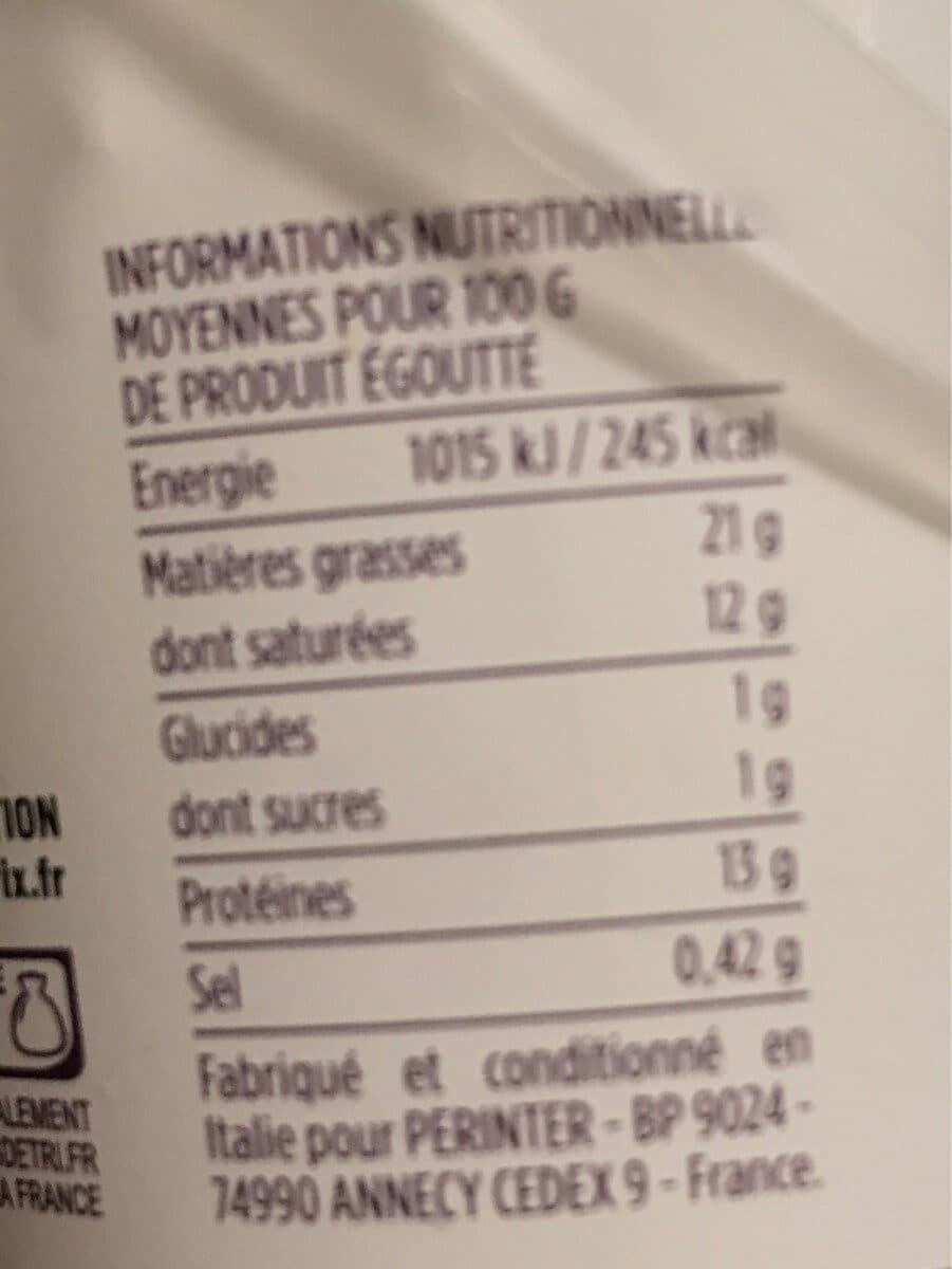 Monoprix Burrata coeur de crème fondant packshot