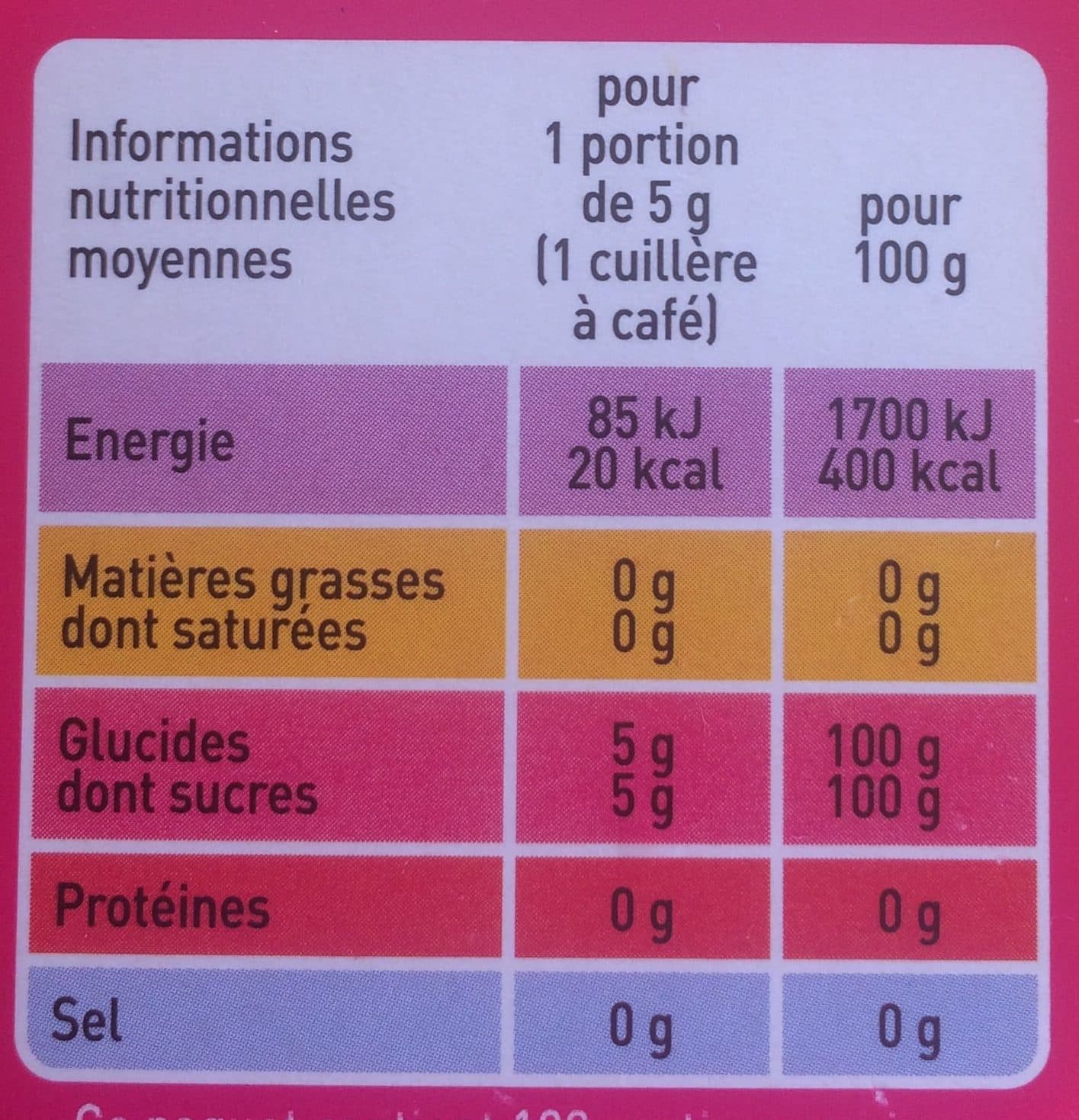 Monoprix Sucre blond pur canne packshot