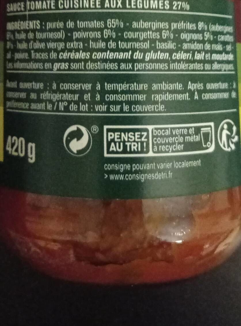 Monoprix Tomates 5 légumes packshot