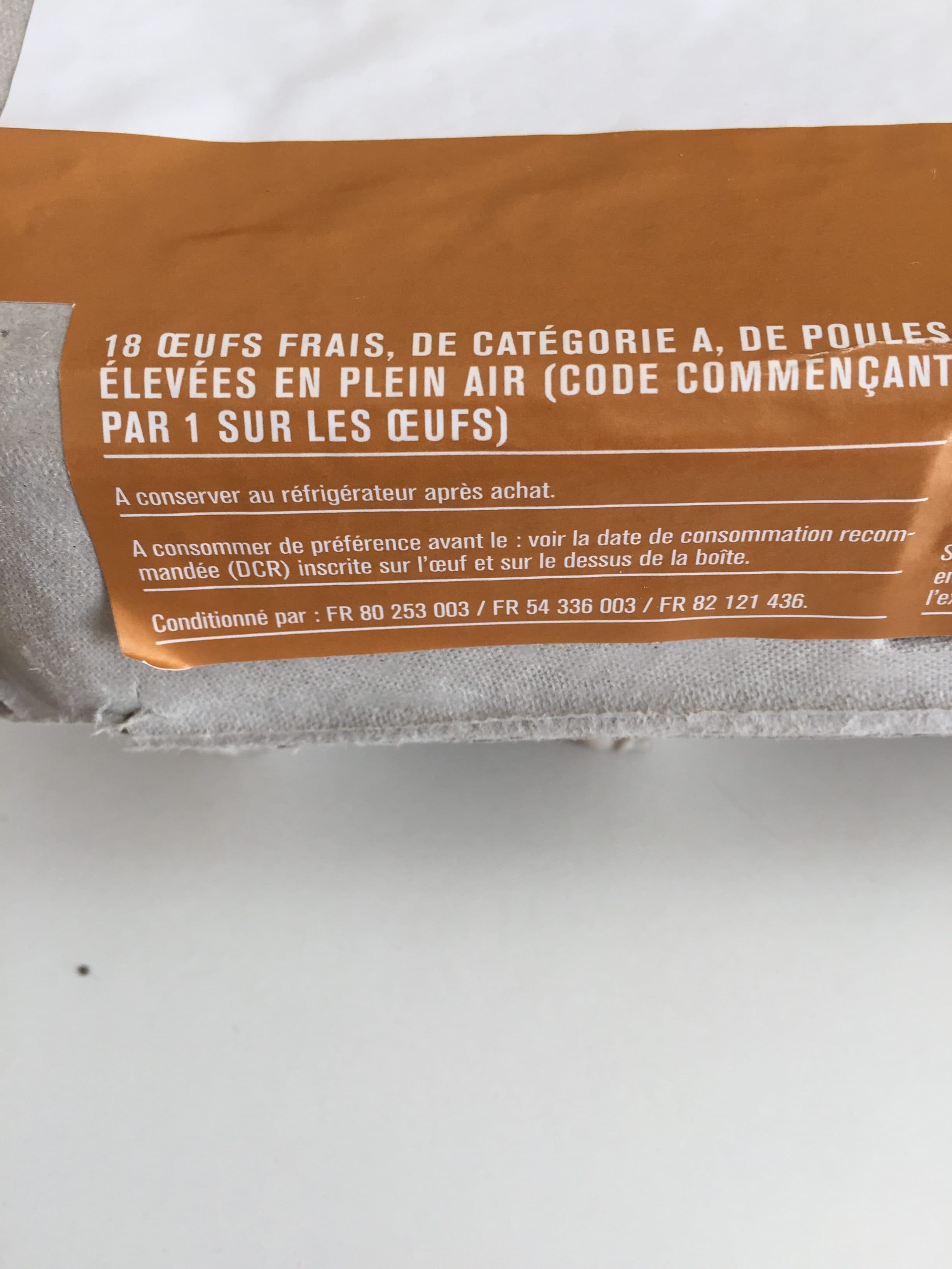 Monoprix Oeufs frais packshot