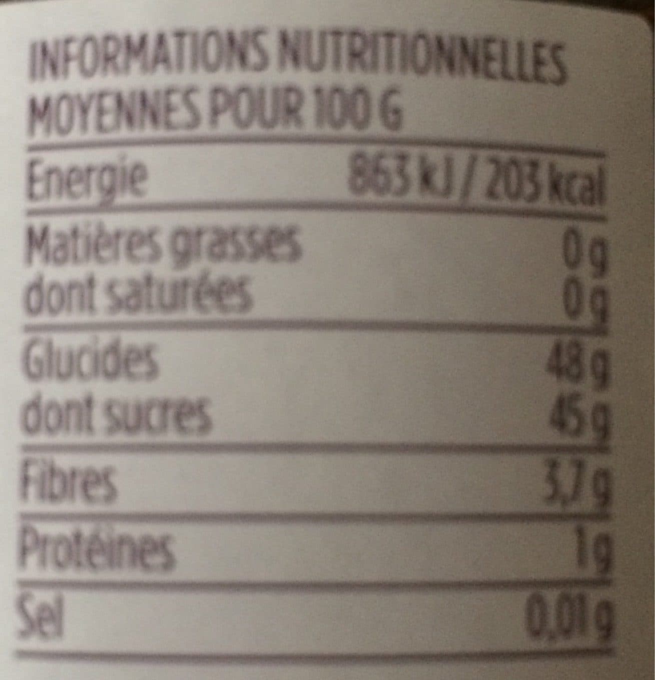 Monoprix Gourmet Figues de Provence 65% de fruits packshot