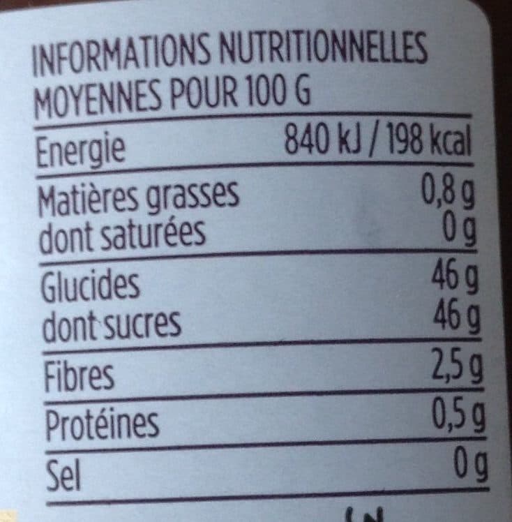 Monoprix Confiture Rhubarbe du Nord-Pas-De-Calais packshot