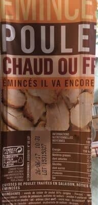 Monoprix Emince de poulet packshot