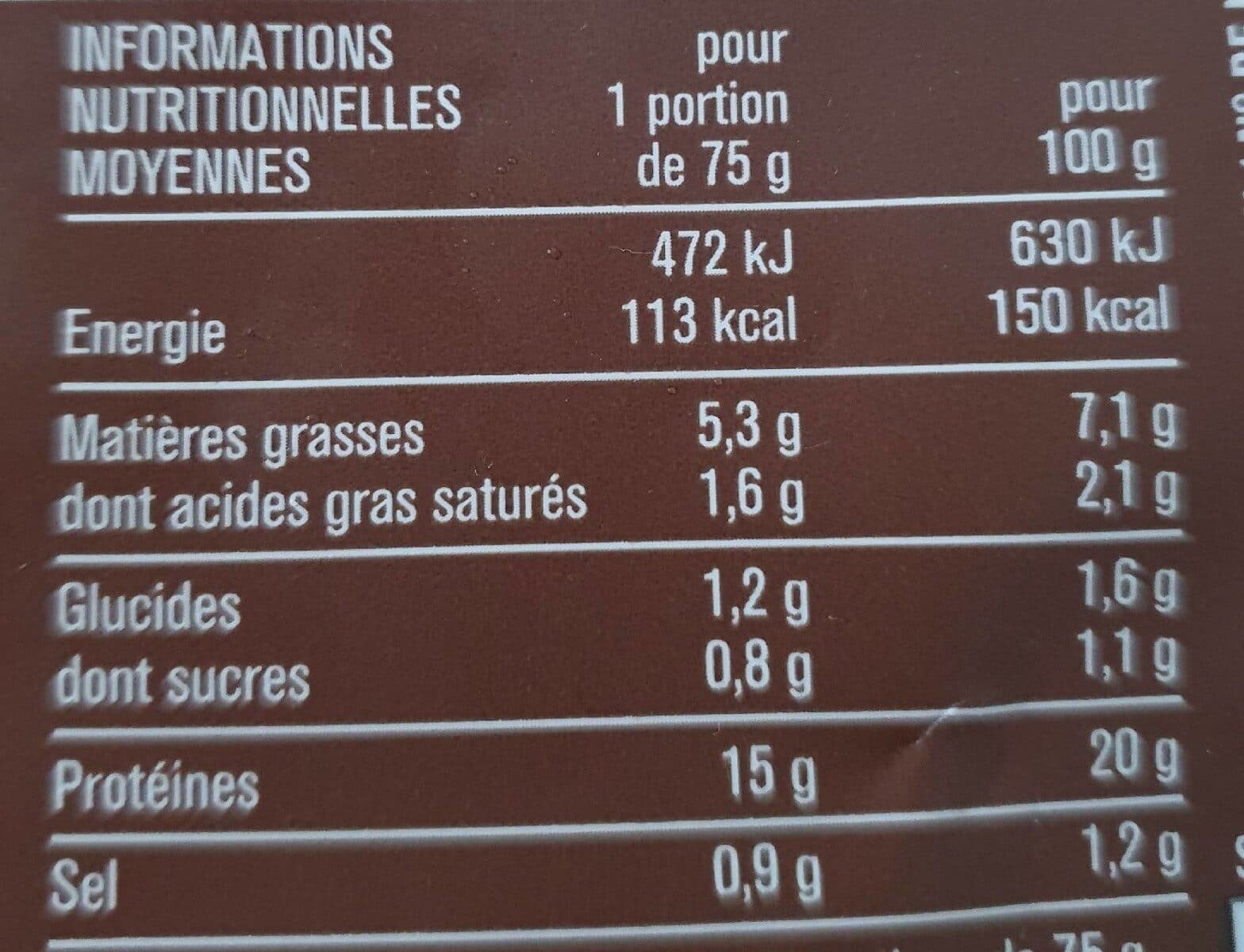 Monoprix Emince de poulet packshot
