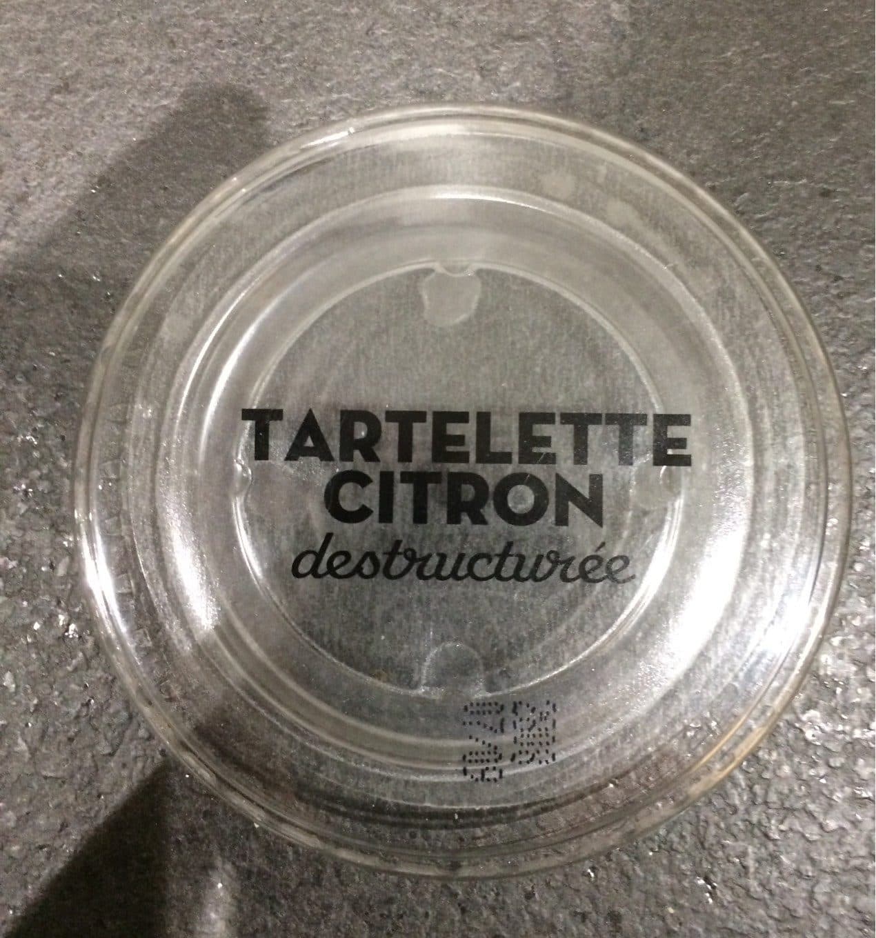 Monoprix Tartelette Citron destructurée packshot