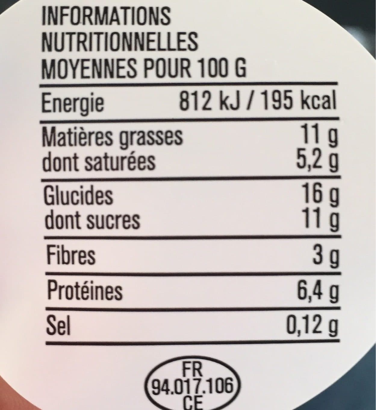 Monoprix Yaourt a la grecque myrtille et granola packshot