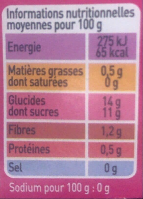 Monoprix bio Compote pommes bananes sans sucres ajoutés packshot