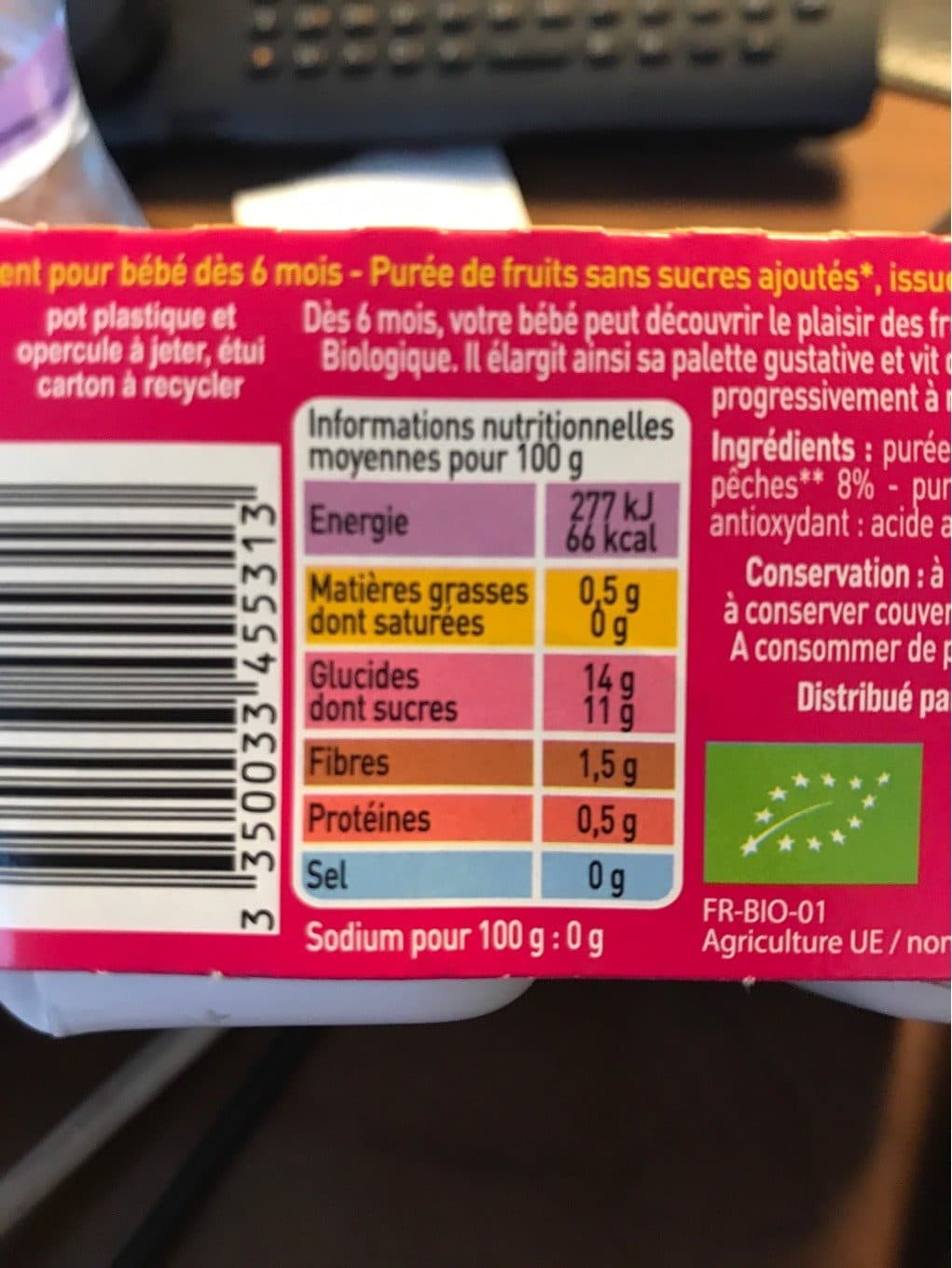 Monoprix Bio Multifruits bio packshot