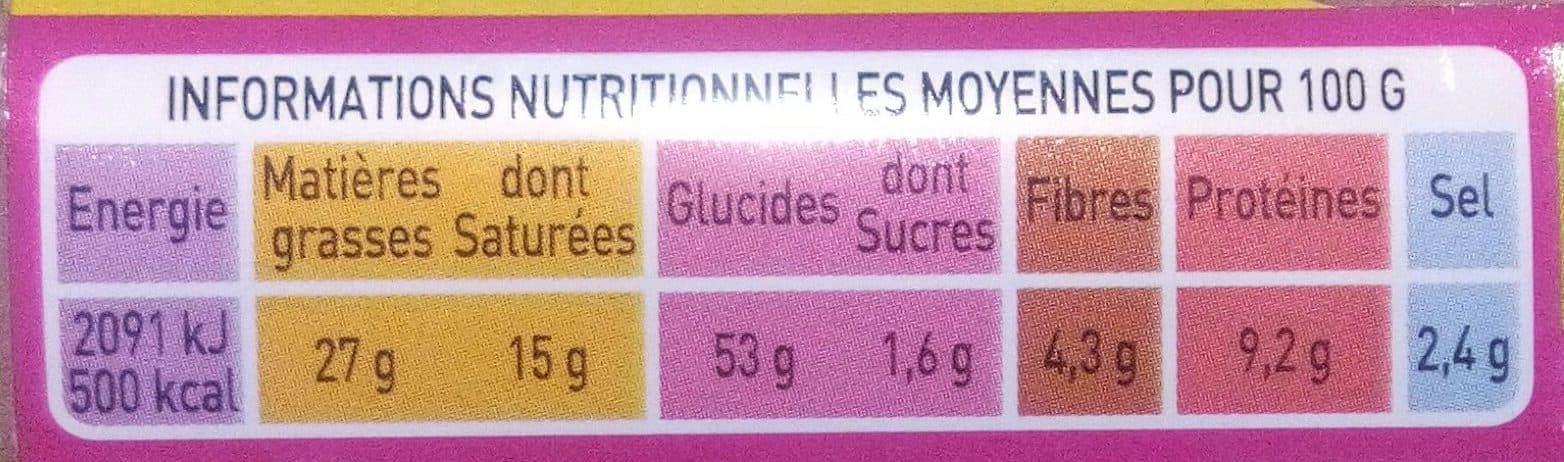 Monoprix Triangles Salés aux Graines de Sésame et de Pavot packshot