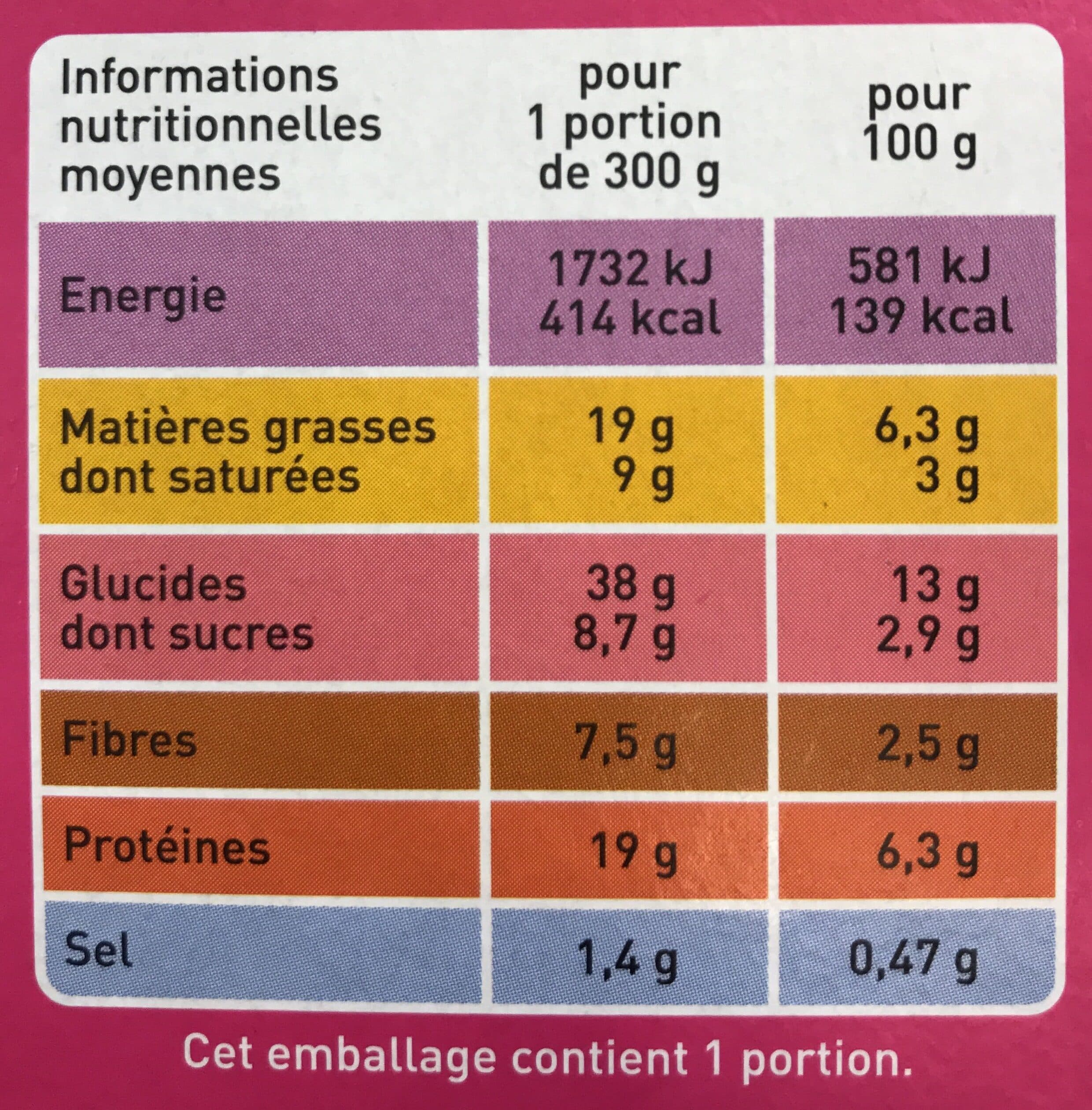 MONOPRIX BIO ! Gratin à l’épeautre bio packshot