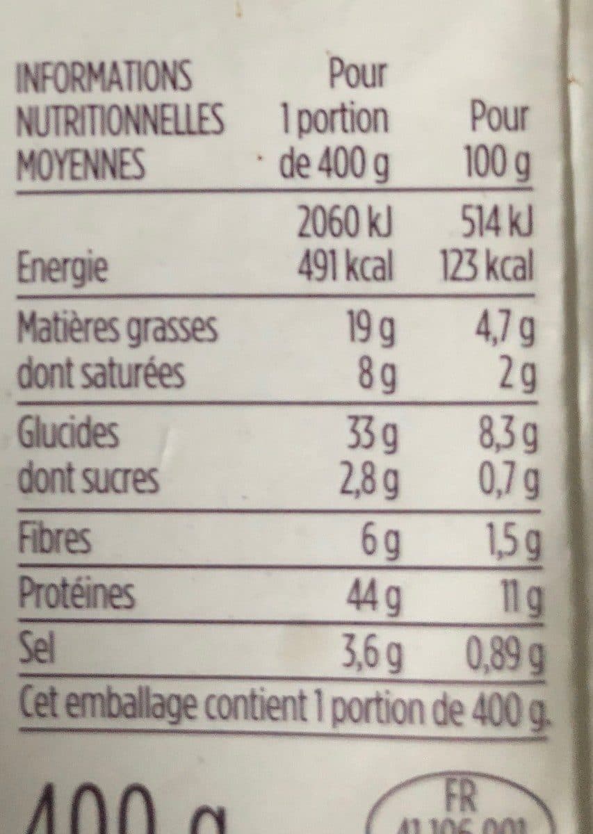 Monoprix Coq au vin et ses tagliatelles packshot