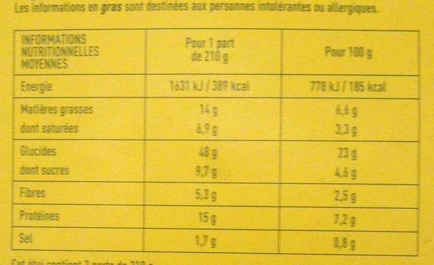 MONOPRIX BIO ! Pizza 4 saisons Bio packshot