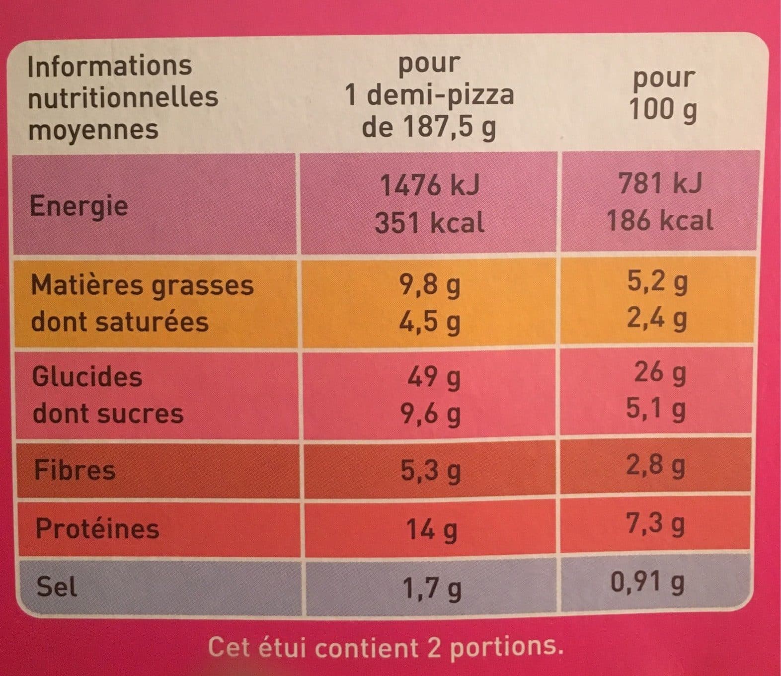 Monoprix Pizza aux légumes grillés packshot
