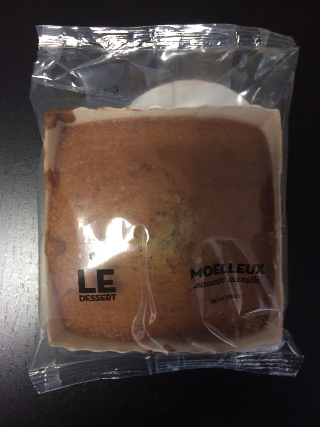 Monoprix Moelleux saveur vanille packshot