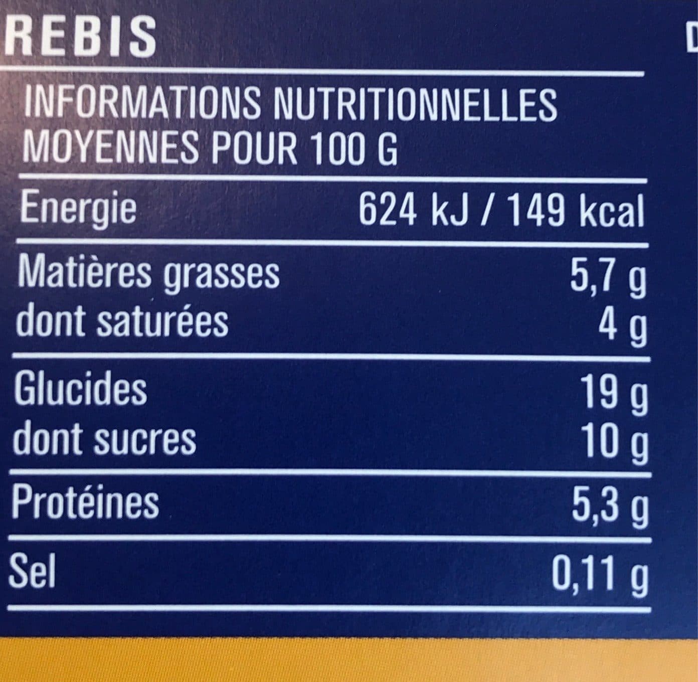 Monoprix Riz au lait entier de brebis packshot