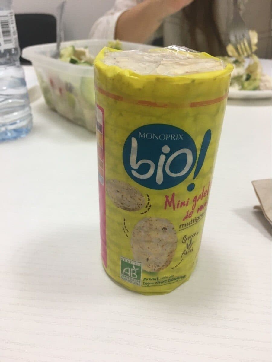 Monoprix Mini galettes de mais bio packshot