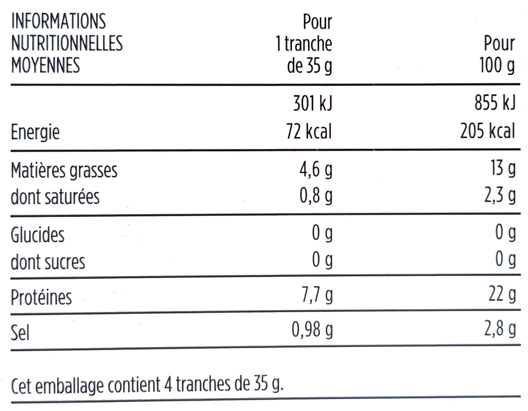 Monoprix Saumon Atlantique fumé élevé en Écosse 4 tranches packshot