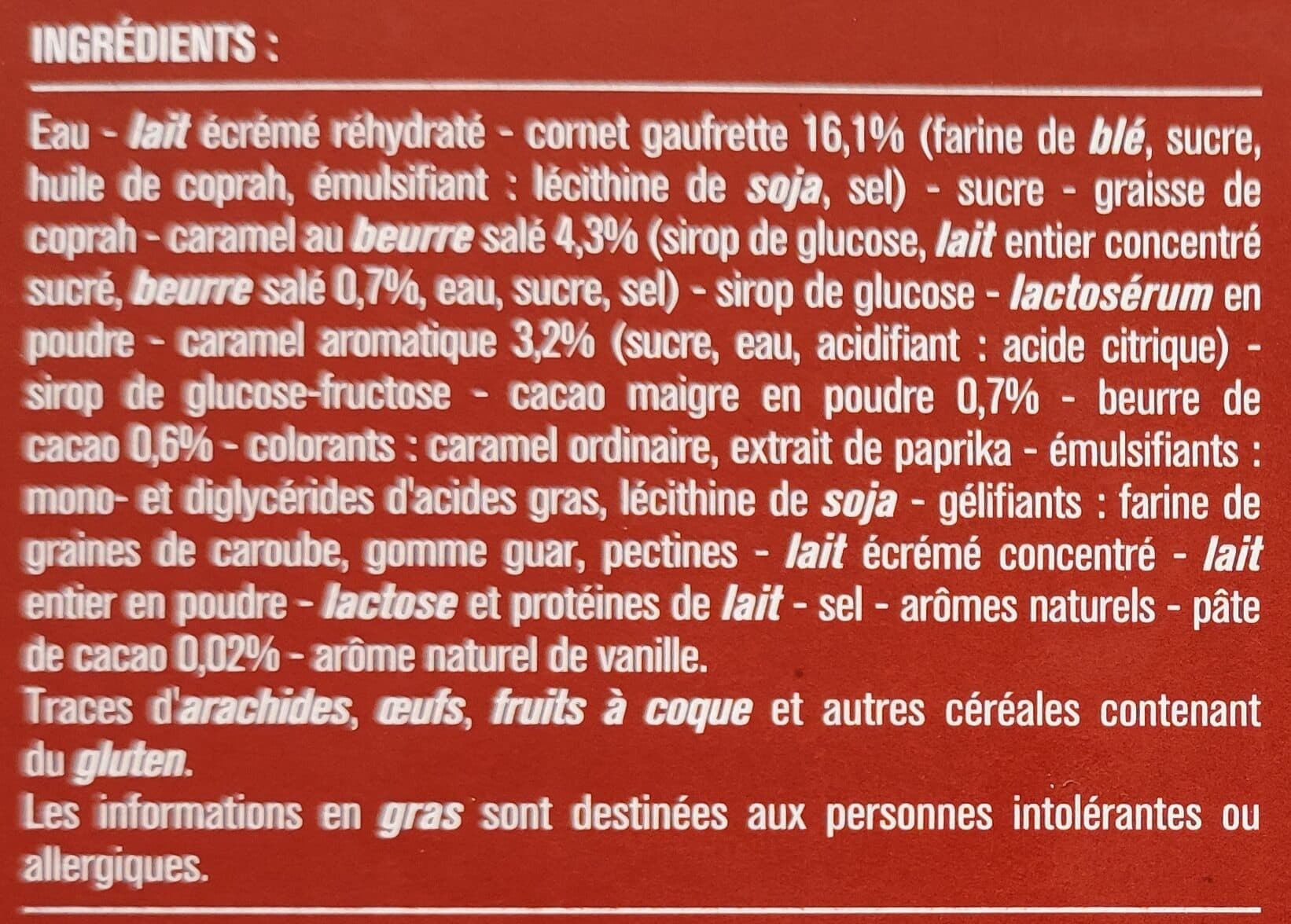 Monoprix Glace caramel au beurre sale packshot