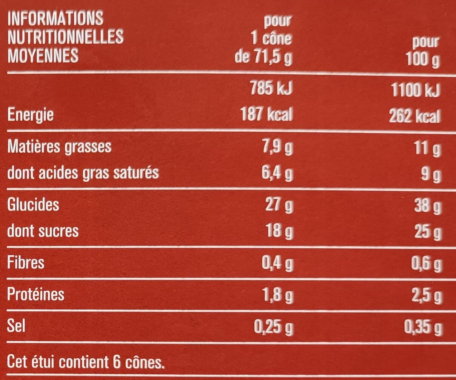 Monoprix Glace caramel au beurre sale packshot